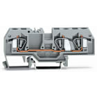 Wago Contact - Borne de passage 3C / 6 mm² / CFMC / Gris