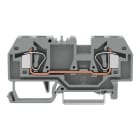 Wago Contact - Borne de passage 2C / 6 mm² / CFMC / Gris