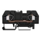 Wago Contact - Borne de passage pour 2 conducteurs 6mm², noir