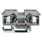 Wago Contact - Borne de passage 2C / 16 mm² / Gris