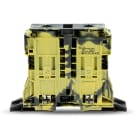 Wago Contact - Borne de passage pour 2 conducteurs 185 mm², gris foncé-jaune