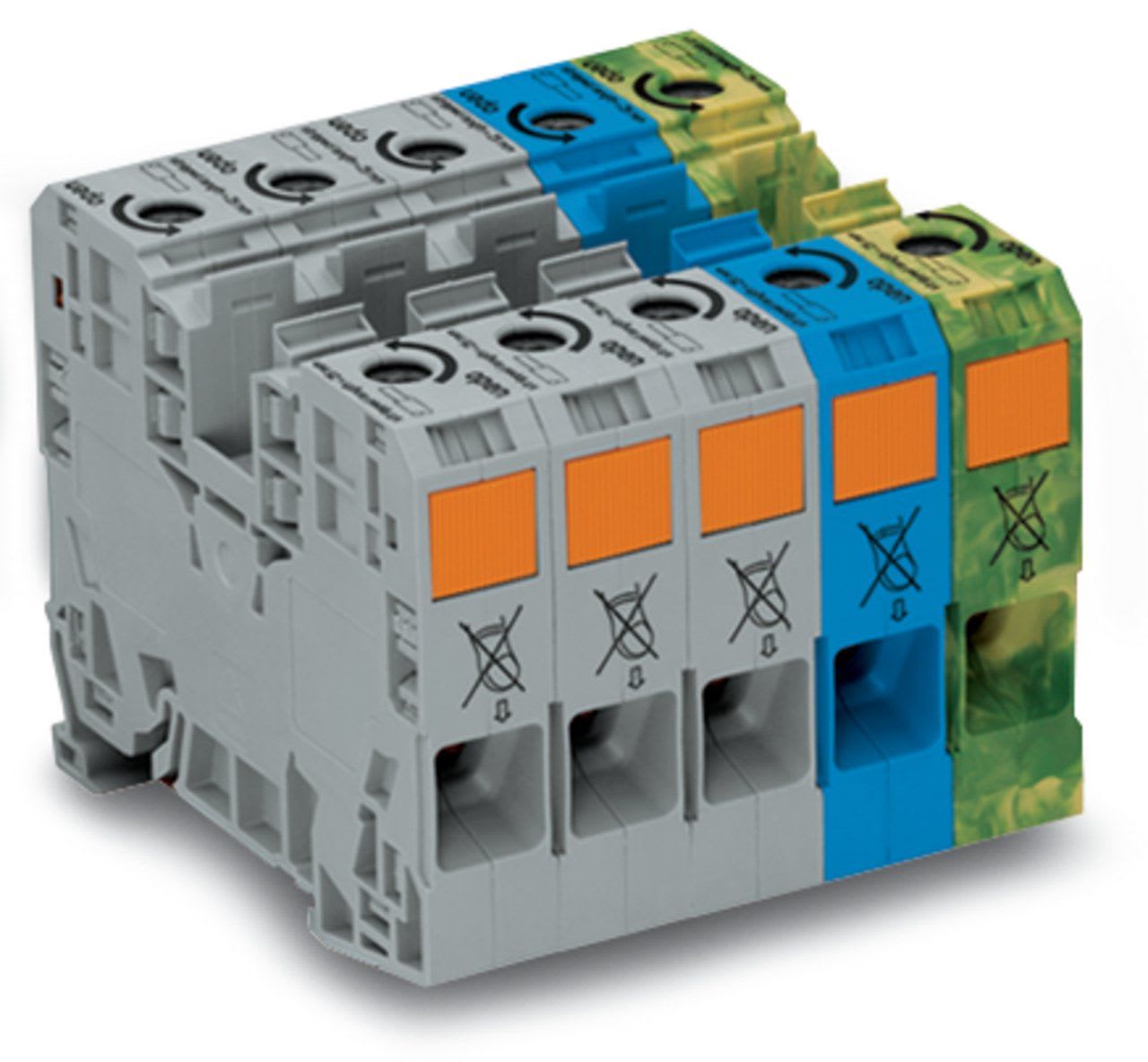 Wago Contact - Set pour courant triphase 35mm²