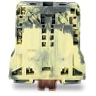 Wago Contact - Borne de passage pour 2 conducteurs 50mm², gris foncé-jaune