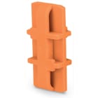 Wago Contact - Élément de fixation Pour bornes de puissance 95 mm², orange
