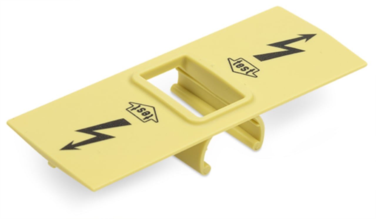 Wago Contact - Obturateur de protection jaune
