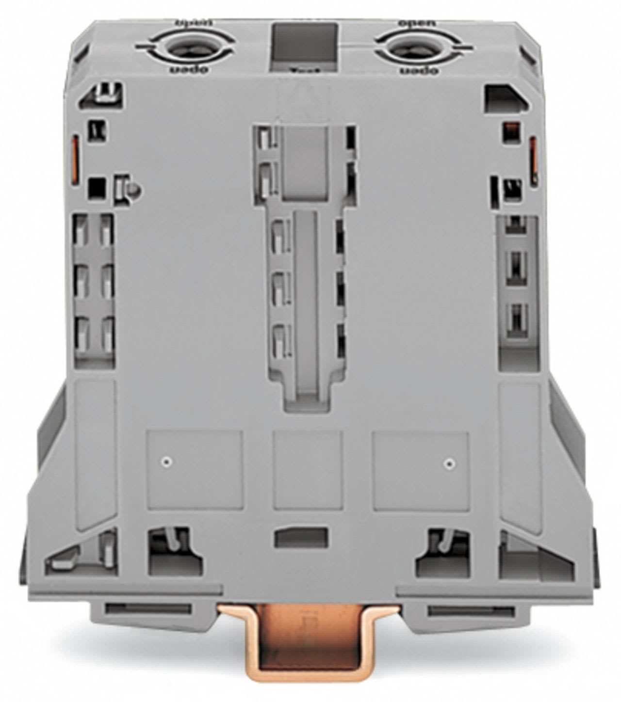 Wago Contact - Borne de passage 2C / 95 mm² / Gris