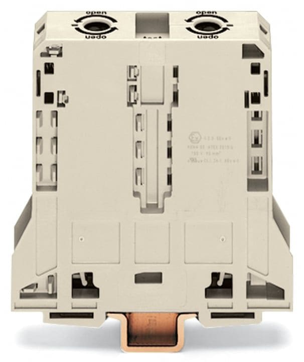 Wago Contact - Borne de passage EX 2C / 95 mm² / Gris clair