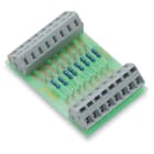 Wago Contact - Module avec 8 résistances 2K7 0,4W