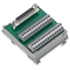 Wago Contact - Module interface SUB-D femelle 9 pôles dans boîtier support (Pour cordon nappe)