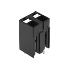 Wago Contact - Borne pour circuits imprimés THR Bouton-poussoir 1,5mm² pas 5mm 2 pôles, noir