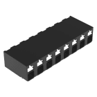 Wago Contact - Borne pour circuits imprimés THR Bouton-poussoir 1,5mm² pas 5mm 8 pôles, noir