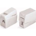 Wago Contact - Borne pour luminaires 2,5 mm² / 2 rigides - 1 souple / 105°C / Blanc