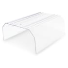 Wago Contact - Profil de supérieur Type 3 approprié au support pour capot type 3, transparent