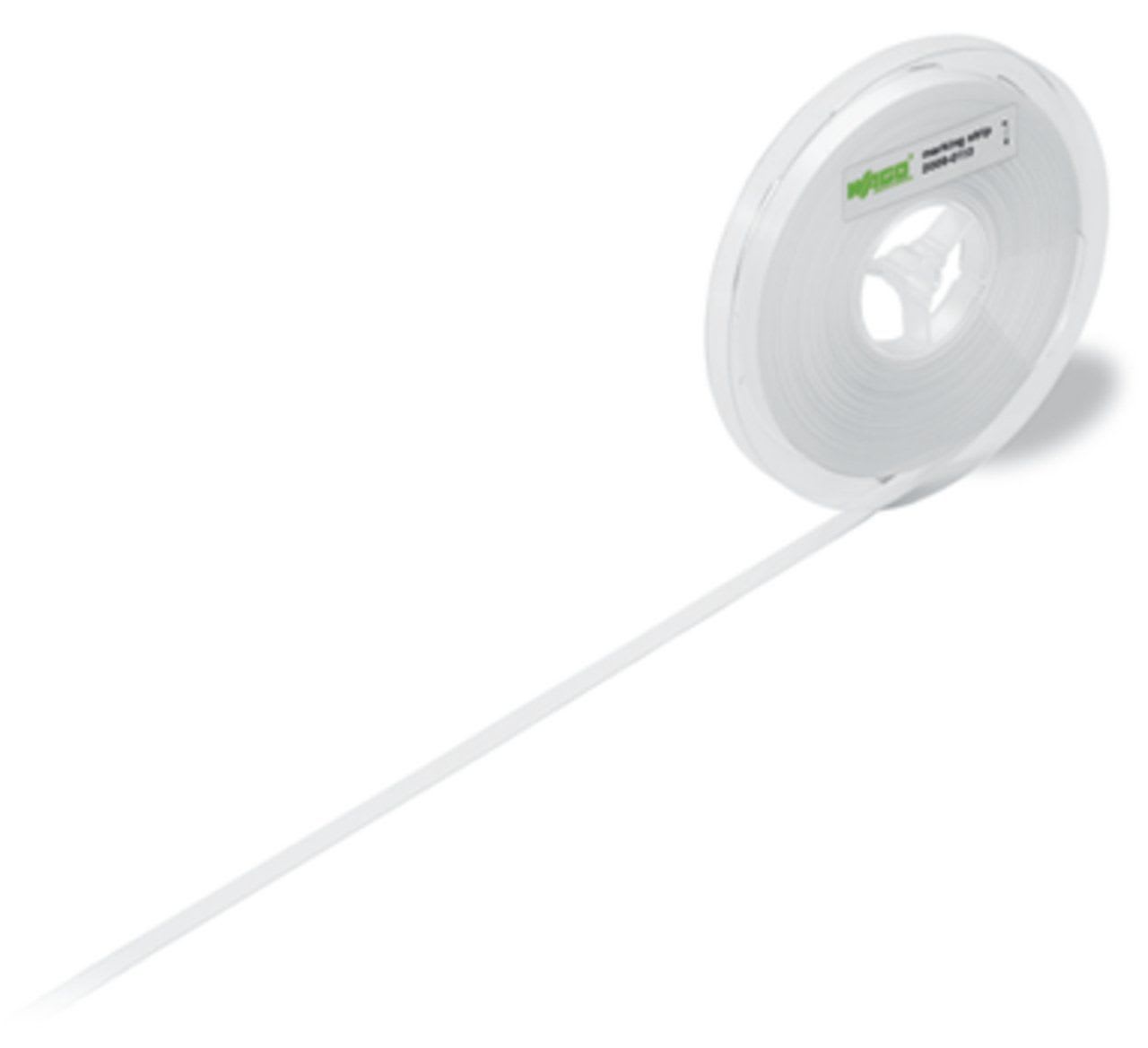 Wago Contact - Bande de marquage en rouleau h = 7,5 mm / lg = 50m / Blanc