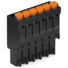 Wago Contact - Connecteur femelle pour 1 conducteur noir