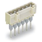 Wago Contact - Connecteur mâle droit détrompé / avec broches de contacts longues 1,2 X 1,2 MM ,