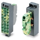 Wago Contact - Bloc du potentiel impression 1-24, gris foncé