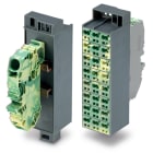 Wago Contact - Matrice 24 pôles / 2x16 mm² + 2x2, 5 mm² Vert-Jaune