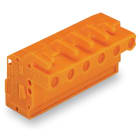 Wago Contact - Connecteur femelle coudé avec cage clamp, 10 pôles