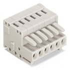 Wago Contact - Connecteur femelle détrompé / 16 pôles / 1,5 mm² / Pas 3,5 mm / Gris clair