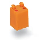 Wago Contact - Bloc de bornes pour CI, 2 pôles / AV. POUSSOIR, Pas 3,81 mm