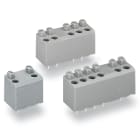 Wago Contact - Bloc de bornes pour CI, 2 pôles / AV. POUSSOIR, Pas 5 mm