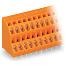 Wago Contact - Barrette à bornes CI / 2 étages / 6 pôles / Pas 5,08 mm / Orange