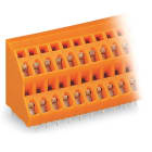 Wago Contact - Barrette à bornes CI / 2 étages / 16 pôles / Pas 5,08 mm / Orange