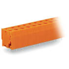 Wago Contact - Barrette à bornes CI, 6 pôles / 1 picot à souder, Pas 7,62 mm