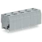 Wago Contact - Borne pour CI 2,5mm² pas 10mm 11 pôles, gris