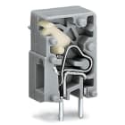 Wago Contact - Borne MODUL. traversante pour CI, 2 broches à souder / Pôle