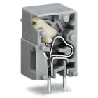 Wago Contact - Borne MODUL. traversante pour CI, 2 broches à souder / Pôle