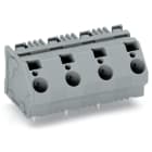Wago Contact - Barr borne CI 6mm²/6 p/pas 15mm gris