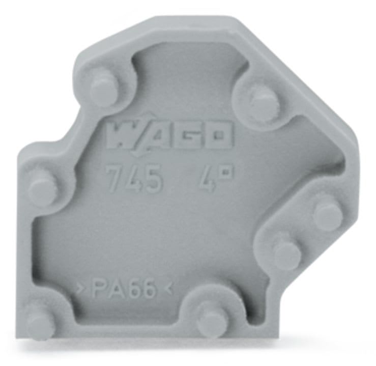 Wago Contact - Piece d'espacement 4mm² sans pont
