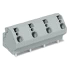 Wago Contact - Barr borne CI 4mm² 4 p/12.5mm/gris