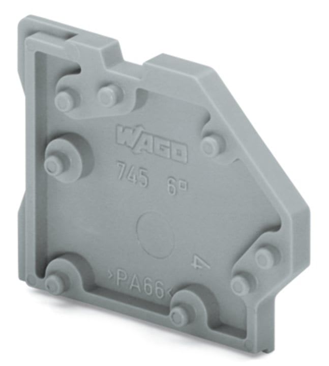 Wago Contact - Pce d'espacement 6mm² gris pas 2.5mm