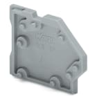 Wago Contact - Pce d'espacement 6mm² gris pas 2.5mm