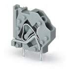 Wago Contact - Borne modulaire pour circuits imprimés 4mm² pas 5mm 1 pôle, bleu gentiane