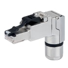 Wago Contact - Connecteur ETHERNET RJ-45 Cat. 6a - T568B - AWG22 - Serre-câble sortie coudée