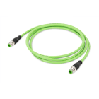 Wago Contact - Câble ETHERNET/PROFINET - M12 mâle droit - M12 mâle droit - 10m