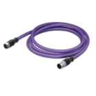 Wago Contact - Câble CANopen/DeviceNet - M12 femelle droit - M12 mâle droit - 3.2m