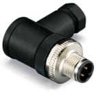 Wago Contact - Connecteur - 4 pôles - Codage A - M12 mâle coudé - Connexion vis - PG9