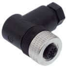 Wago Contact - Connecteur - 4 pôles - Codage A - M12 femelle coudé - Connexion vis