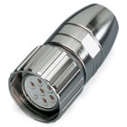 Wago Contact - Connecteur - 6 pôles - M23 femelle droit - A souder