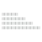 Wago Contact - Bande de repérage pour répartiteurs IP67 6xM8
