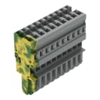 Wago Contact - Connecteur femelle pour 1 conducteur ja-ve/gris