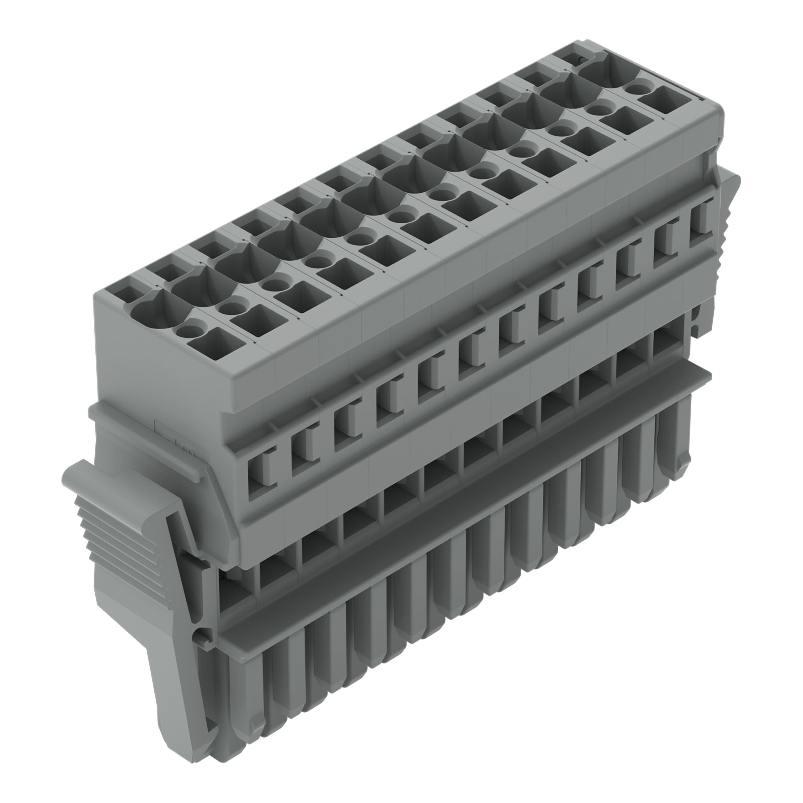 Wago Contact - Connecteur femelle 1C, 12 pôles / avec cliquet de verrouillage