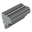 Wago Contact - Connecteur femelle 2C, Avec détrompeurs, 14 pôles /'R'=4 mm²