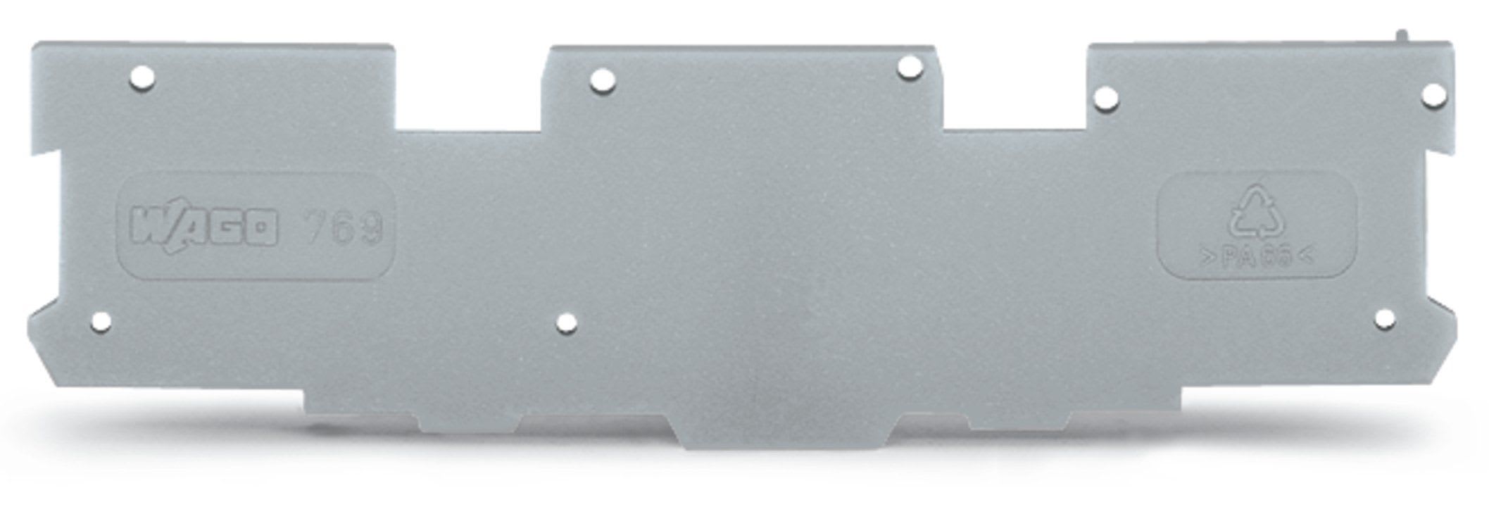 Wago Contact - X-COM-2L-PLATTE M.2xQUERBR.GRAU