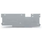 Wago Contact - Plaque d'extrémité et intermédiaire/ Gris / 769 2 cond + 1 broche